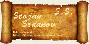 Stojan Srdanov vizit kartica